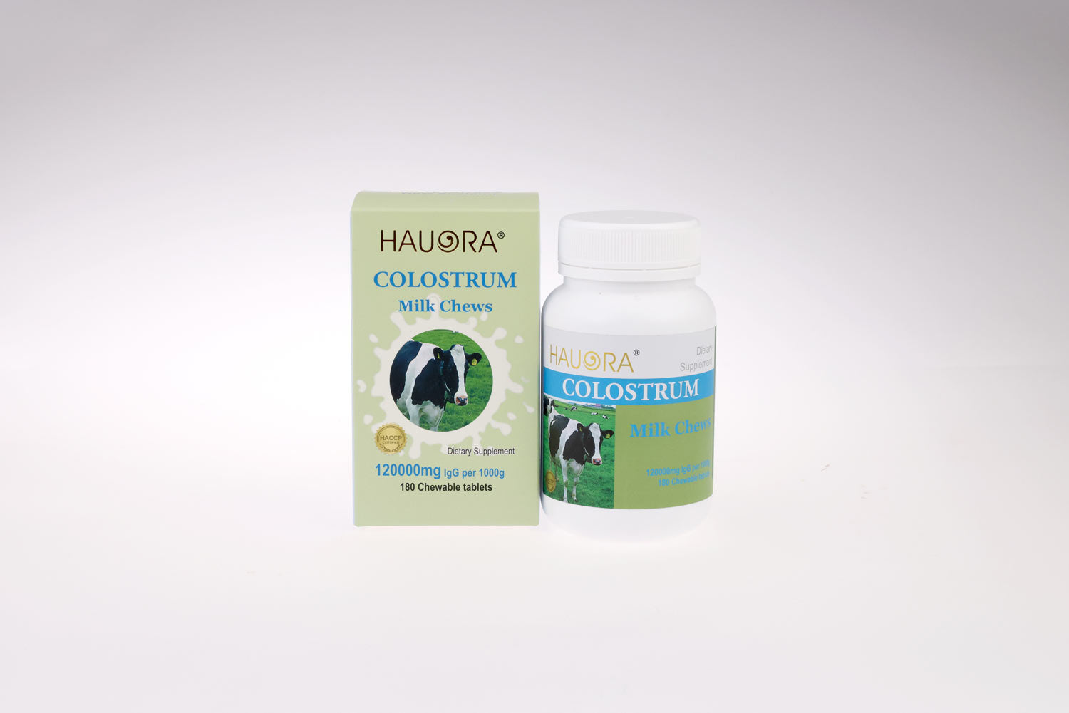 Hauora Colostrum Milk Chews 120,000mg IgG per 1000g